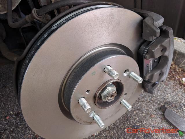 New brake pad and disc